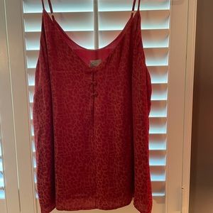 Target A New Day Leopard Print Cami XXL